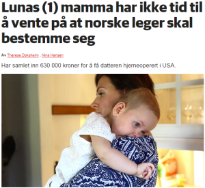 Faksimile Dagbladet.
